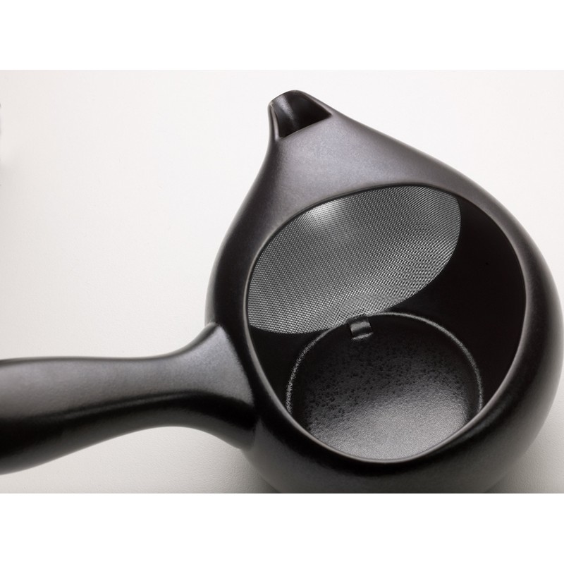 Lid-less Japanese Tea Pot, 350ml (Matte White)