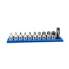 10 PC. 1/4 IN DR. STUBBY HEX METRIC DRIVER SET