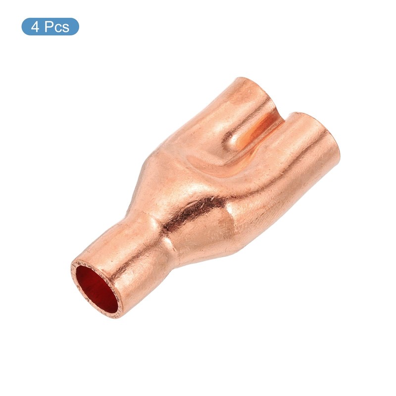 PATIKIL 3/8" x 3/8" x 3/8" ID Tee Tee Y