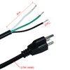 14 AWG Replacement AC Power Cord with Open End -3