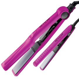 Revlon Set de Planchas de Cabello, 1" & 1/2" (2.54 / 1.27 cm)