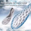 6 Pares Plantilla Ortopedica Deportiva De Gel Pie Plano 4d