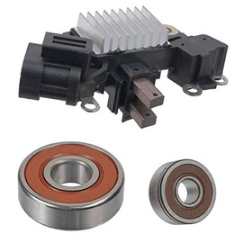 ManiacEM Alternator Rebuilt Kit; Voltage Regulator, Brushes, & Bearings for 2002-2006 Nissan Altima Sentra 2.5L 4 Cylinder with Hitachi Alternator - 13939RK