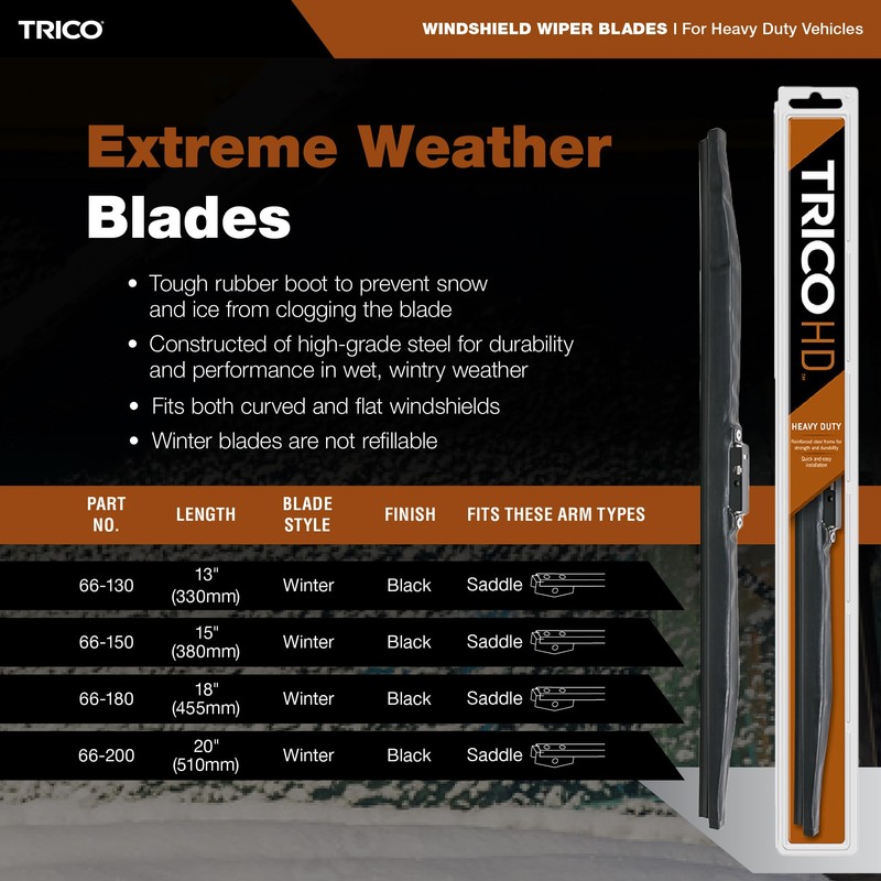 Trico 66-150 66 Series Heavy Duty Winter Wiper Blade for