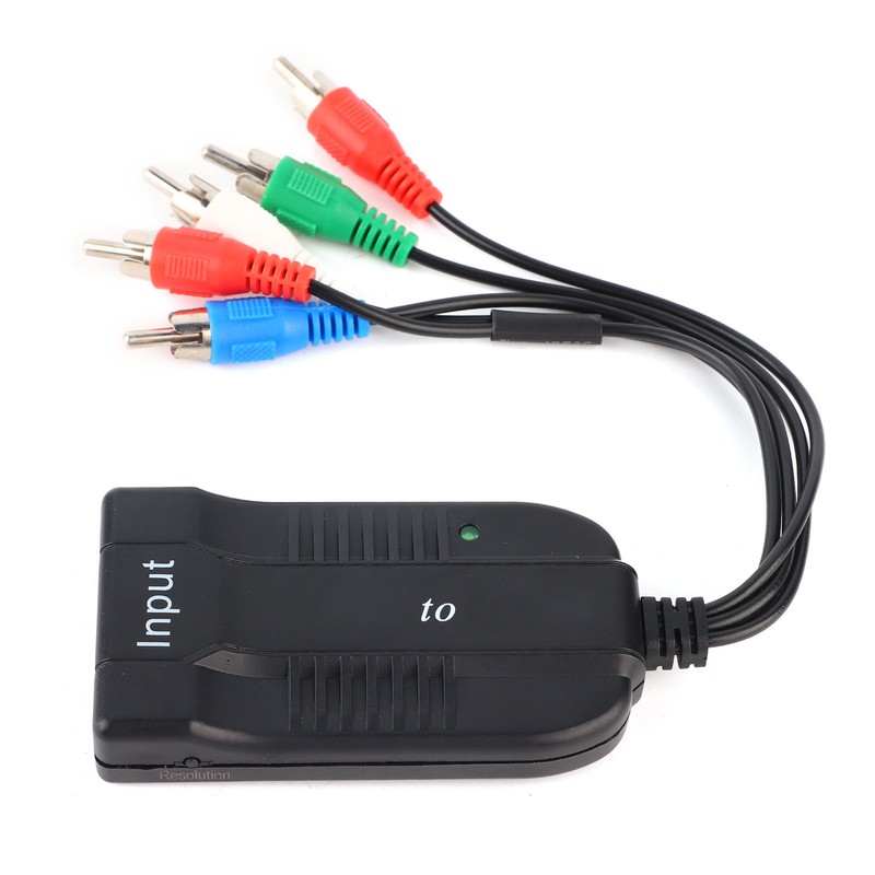 HDMI to YPBPR Cable Adapter HDMI to Video R/L 1080P