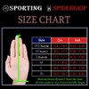 Spidergrip Nonslip Batting Gloves (Yellow Black, M)