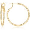 Degerde Gold Hoop Earrings for Women 14K Gold Hoop Earrings