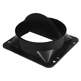 SHOWERORO Range Hood Covers Kit Non Return Flap Valve for Oven Vent Easy Install Kitchen Fit for Smoke Exhaust Keep Kitchen Clean and Odor