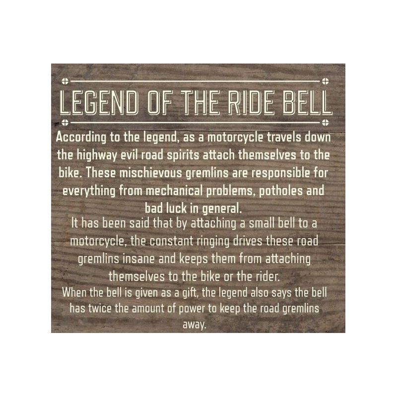 the ride bell Eagle Head Motorcycle Biker Ride Bell Gremlin
