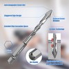10 Pcs High Strength Eccentric Twist Drill Bit, 6/8/10/12mm High