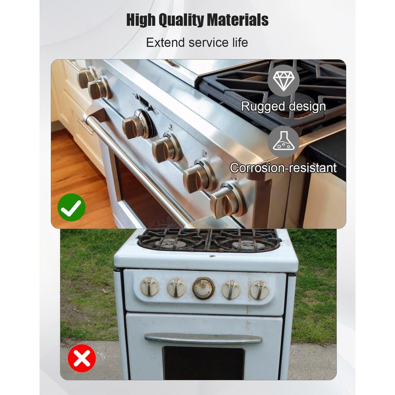 Propane Gas Control Valve 0.047" Orfice with Chromed Steel Control