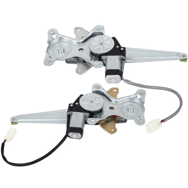 Pair Rear Power Window Regulator Fits 2001-2007 Toyota Highlander with