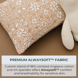 Pobibaby - 2 Pack Premium Toddler Solid Pillowcase - Ultra Soft Jersey Knit - Crib Pillow, Kids Pillow, Travel Pillow Case Cover (Meadow)