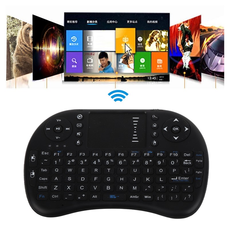 83 QWERTY Keyboard Keys 2.4GHz Wireless Mouse Remote Multifunction Mini