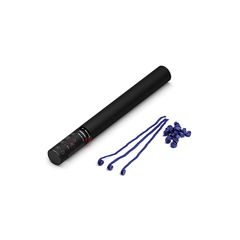 Handheld Cannon Streamers Dark Blue 50 cm
