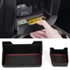 HIBRONGO 2PCS Center Console Storage Drawer Compatible with Toyota 4Runner