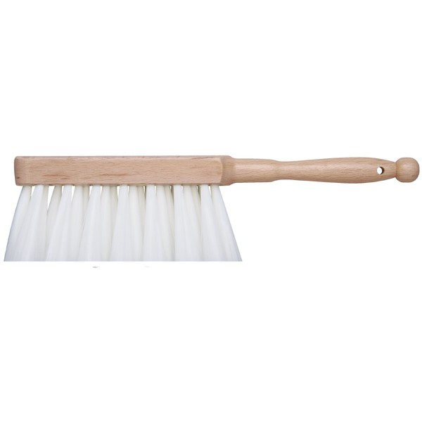 da Vinci Graphic Design Series Dusting Brush, White Synthetic with Lacquered Wood Handle