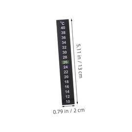 GLEAVI Aquarium Temperature Stickers 6 Pack 10℃ to 40℃ Range Fish Tank Accessories
