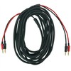 Rockville BN20 20' 14 AWG 100% OFC Copper Banana to Banana Braided Pro Cable