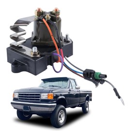 DOLKSN Glow Plug Module Controller Compatible with 1983-1994 Ford F-250/F-350 E-Series 6.9L/7.3L IDI Engine Replace# E7TZ-12B533-A F0TZ-12B533-A