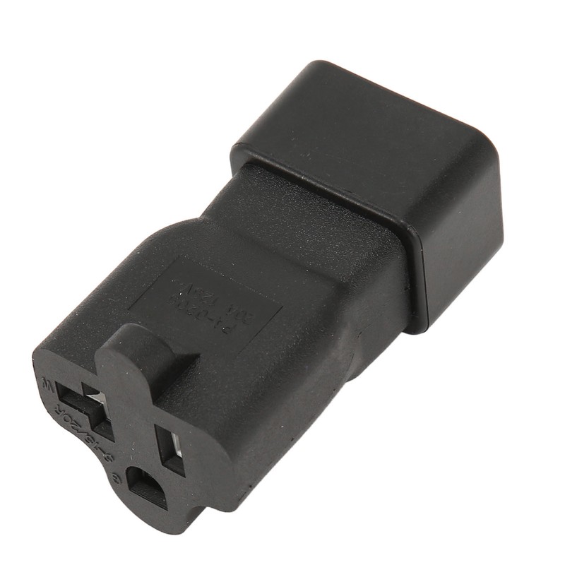 IEC320 C20 to Nema 5‑15 20R Power Adapter 20A C20