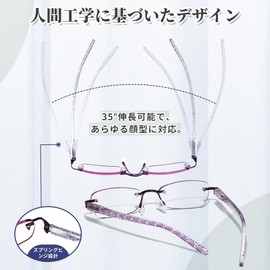 ESAVIA Magnifying Glasses, 1.0-3.5x, Ultra Lightweight, Blue Light Cut, Rimless Magnifier, Glasses, Magnifying Glasses, Magnifying Glasses, Magnifying Glasses, Magnifying Glasses, Magnifying Glasses,