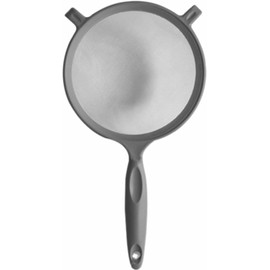 Plastic Sieve Fine Mesh Strainer Sieve Baking Flour Large Mesh Sieves and Strainer for Powder Food Washing Draining Pasta Spaghetti Rice Salad Vegetable Kitchen Accessory Assorted Colors (1Pc)