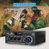 Daakro AK45 Stereo Audio Amplifier,300W Home 2 Channel Wireless Bluetooth