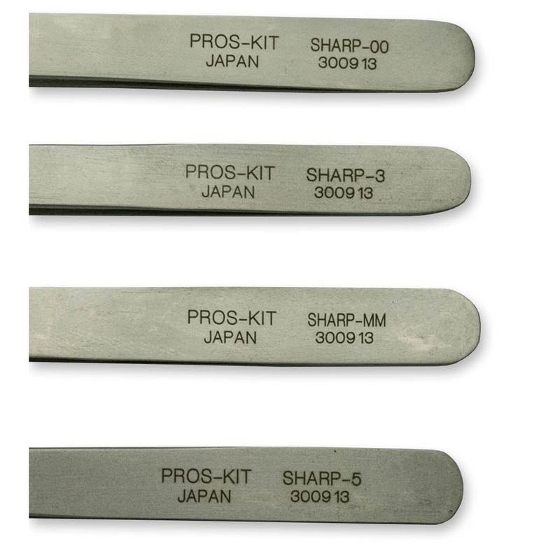 Pro Quality Japan Made Tweezers x5 Set for Watchmakers Non