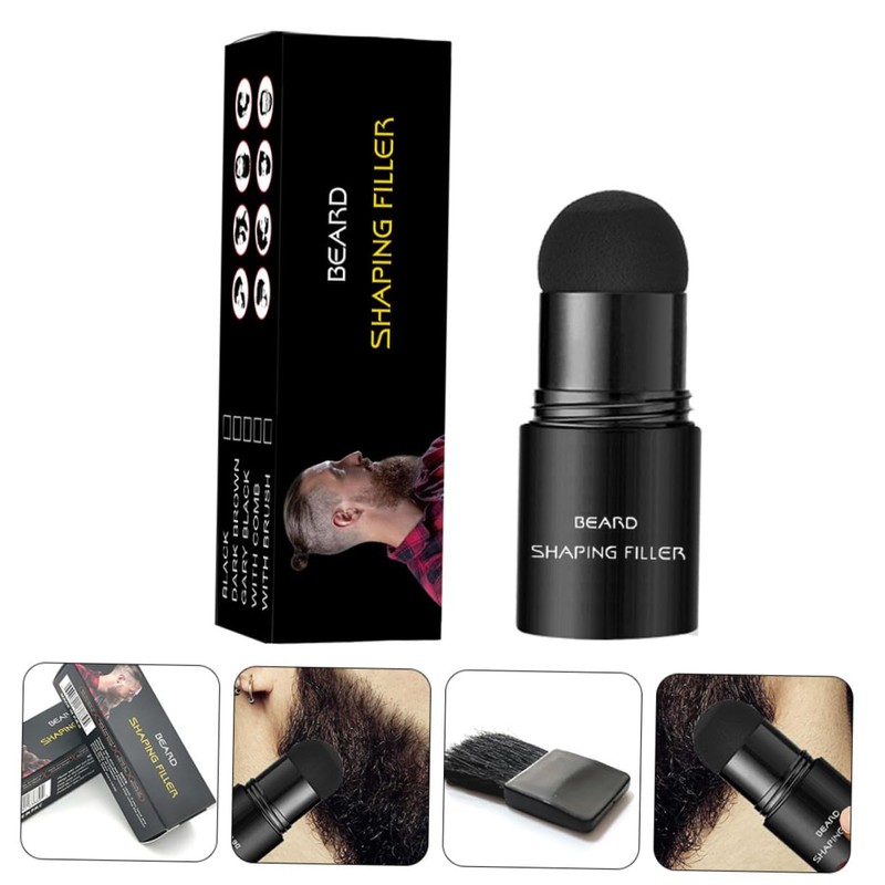 NOLITOY Male Beard Shaper Concealer Beard Filler Stick Set for
