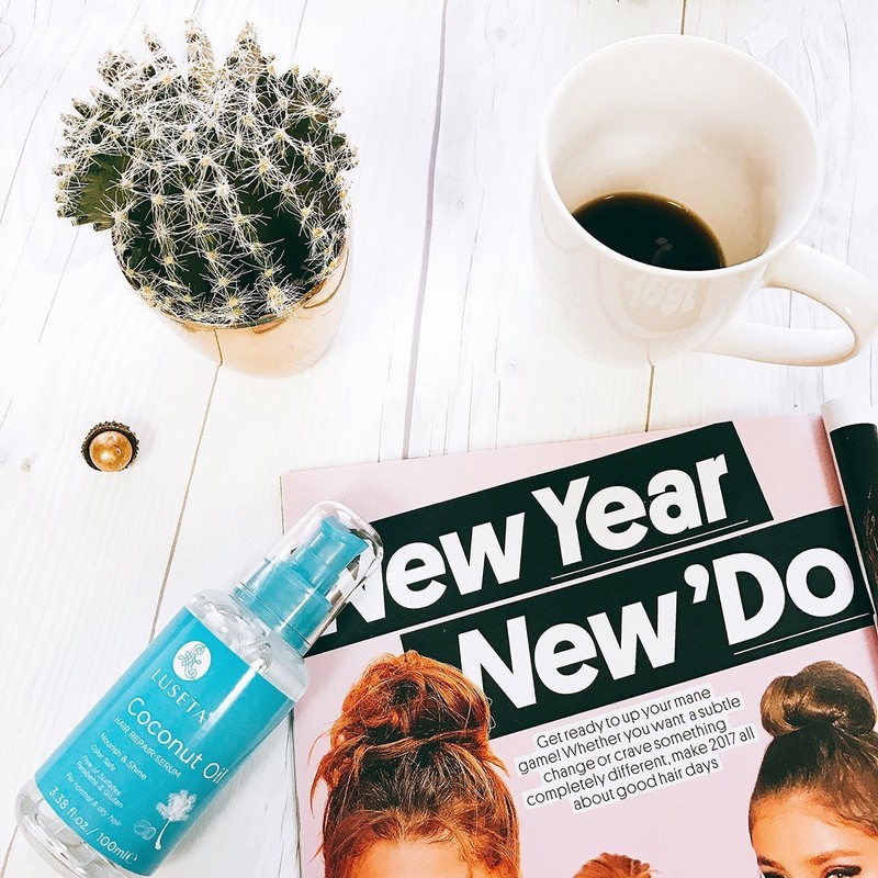 Luseta Hair Oil Hair Repair Serum Coconut Argan Marula Oil