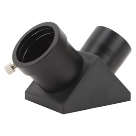 1.25 Inch Diagonal Mirror, 90 Degree Angle, Fully Coated Lens, Durable Metal & Plastic Construction, Prism Optical Zeniths Mirror for 1.25inch Telescope Eyepiece