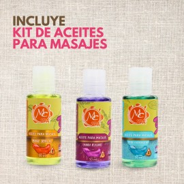 Kit Mc Spa Pedicura, Tina, Aceites, Masaje, Exfolia, Humecta