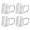 YARDWE 4pcs Home Valance Clips Decorative Horizontal Blind Clips Blind