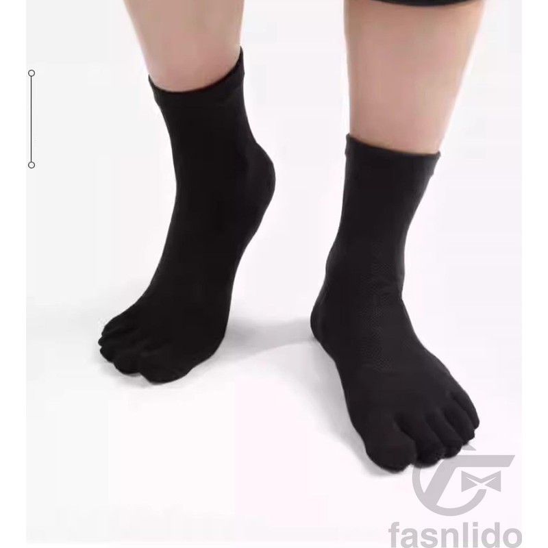 [Ｆ ｆａｓｎｌｉｄｏ] 5本指ソックス メンズ 3足セット 長持ち ビジネス 綿 吸汗速乾 通気