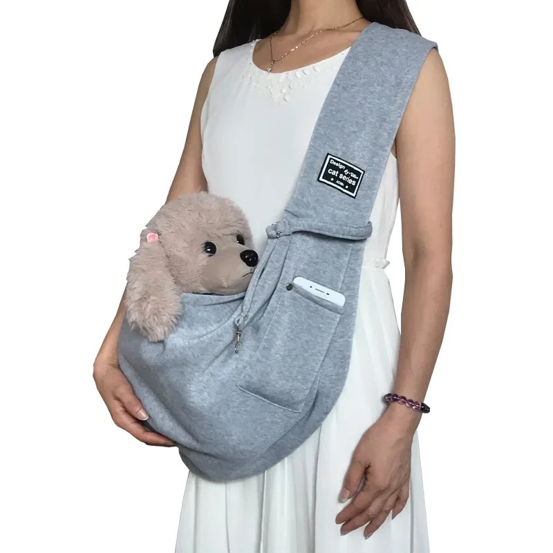 Pet Sling Carrier Bag for Small Dogs & Cats –