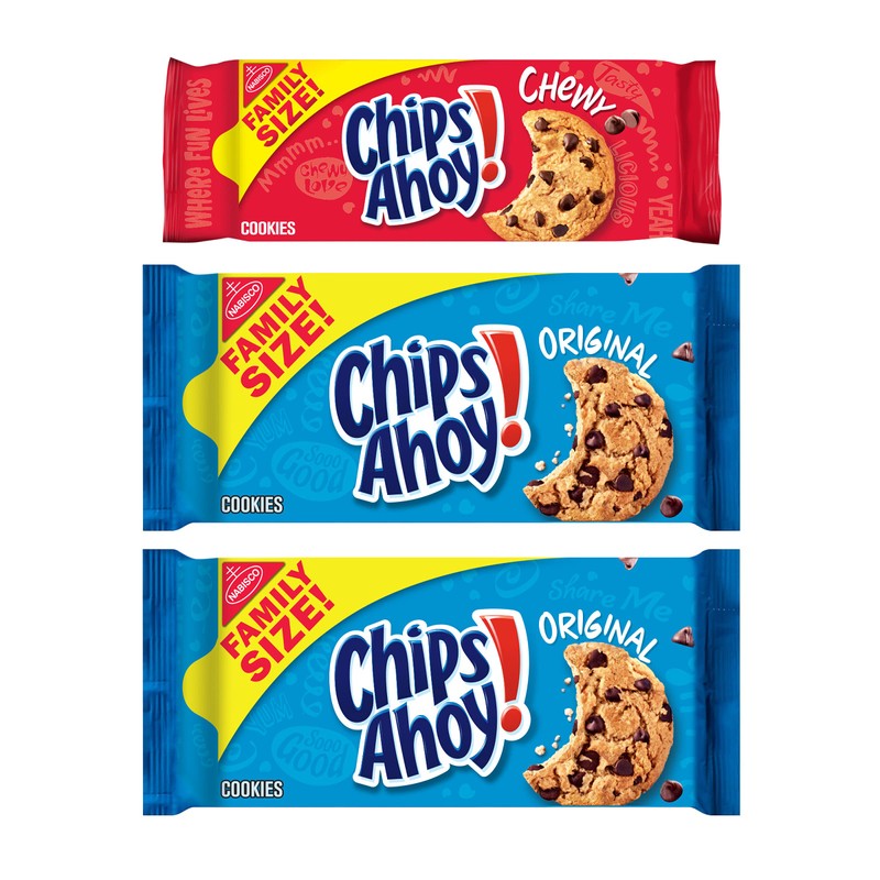 CHIPS AHOY! Original Chocolate Chip Cookies & Chewy Cookies Variety