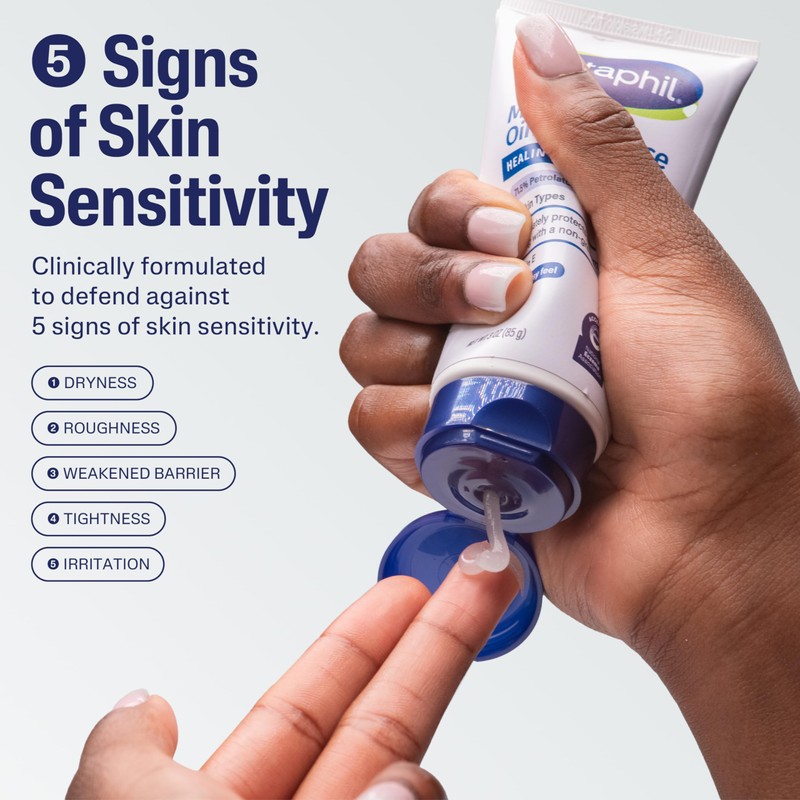 Cetaphil Healing Ointment, 12 oz, For Dry, Chapped, Irritated Skin,