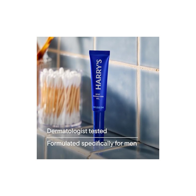 Harry Gel Corrector Manchas Tratamiento Hombres Corteza Sauce Calma Brotes