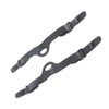 1Pair Diving Adjustable Scuba Diving Fins Straps Accessory (L)