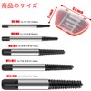 Kiligen 5pcs Damaged Screw Extractor Set, Broken Bolt Remover Drill