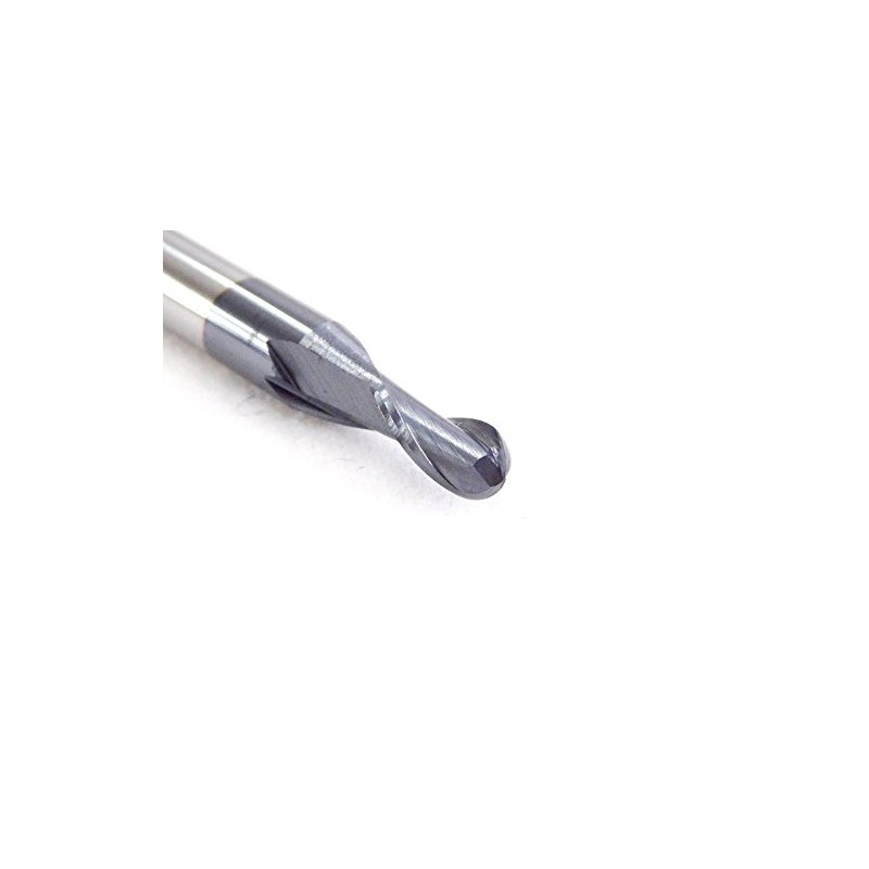 2256 PPLS Ball End Mill, Universal Carbide Blade, HRC45 Degree,