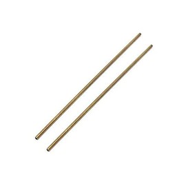 EsportsMJJ 2-6mm Inner Diameter Round Brass Tubes for Model Making Crafts 300mm Long Brass Tube (4x2mm) 2pcs