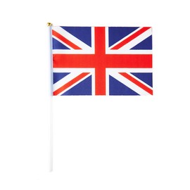 UK Flag British Flag, Small Mini Handheld UK Flags on Stick, Ideal for Party Parades Sports Events Patriotic Festival Decorations