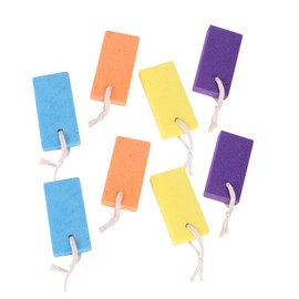 Beavorty 8pcs Pumice Stones Foot Exfoliators for Dead Skin Removal Comfortable Handheld Bathing Scrubber for Men Women Callus Remover