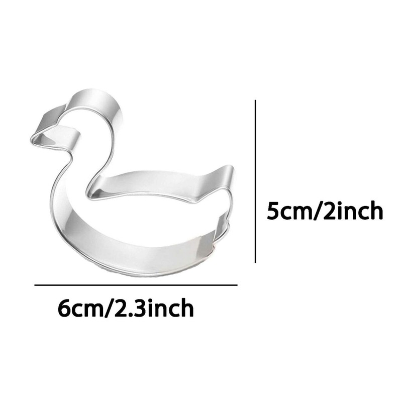 WJSYSHOP Swan Cookie Cutter Stainless Steel
