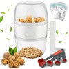 GZLCEU Manual Nut Mill, Small Nut Mill with Hand Crank