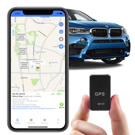 KDNRHE GPS Tracker for Vehicles, Mini Magnetic GPS, Real Time Car Locator, GSM SIM GPS Tracker for Vehicle, Easy to Use, Full USA Coverage, No Hidden Fee