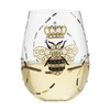 Lolita Queen Bee Stemless Glass, 20 ounce