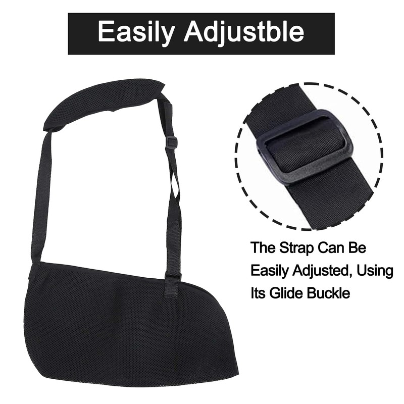 Leogony Arm Sling for Shoulder Injury and Broken Wrist, Lightweight